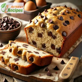 Healthy Gluten-Free Banana Bread with Dark Chocolate Chips
