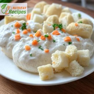 Czech Bread Dumplings with Sauce