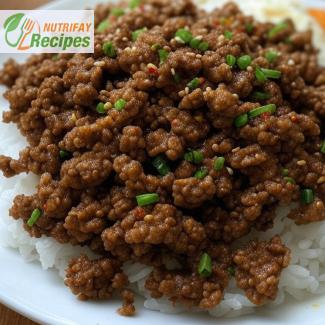 Ground Beef Bulgogi Recipe