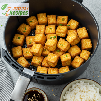Knuspriger Tofu aus der Heißluftfritteuse